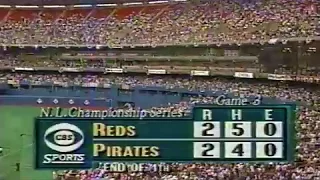 1990 NLCS Game #3: Reds at Pirates