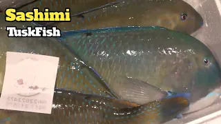 Tuskfish Luxurious Sashimi 🤔