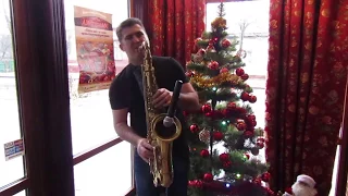 "Let It Snow" Inside story with saxophone. Чернигов