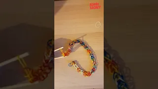 Bracelet chain made of rubber bands  DIY, TAKE AND DO