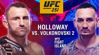 UFC 251: Alexander Volkanovski vs Max Holloway 2 Full Fight