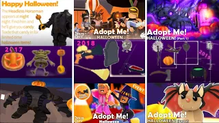 All Halloween Items in Adopt Me 2017-2019