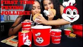 FIRST TIME TRYING JOLLIBEE | OVERRATED?