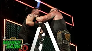 Strowman throws Owens off an enormous ladder: WWE Money in the Bank 2018 (WWE Network Exclusive)