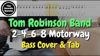 Tom Robinson Band - 2-4-6-8 Motorway - Bass cover with tabs