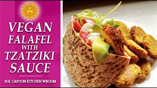 Best Vegan Falafel Recipe | Oil-Free Vegan Falafel | Sol Canyon Kitchen Wisdom