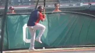 David Ortiz Batting Practice (June.2, 2014 @Progressive Field)