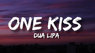 Calvin Harris  -One Kiss (Lyrics) Ft Dua Lipa