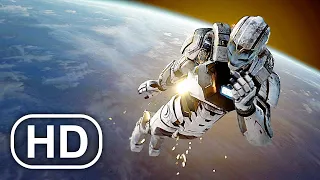 Marvel's Avengers Iron Man Fly To Space Scene HD