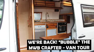 Bubble - VW Crafter MWB - A true tiny home on wheels! VAN TOUR!