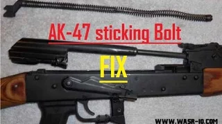 Ak-47 Bolt Sticking? Guide Rail Polishing