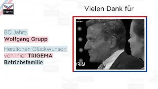 80 Jahre Wolfgang Grupp – das Best of aus TV-Spots und Interviews