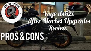 Voge ds525x After Market Upgrades!!!