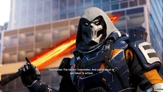 Marvel's Spider-Man (2018) - Taskmaster Boss Fight (Spectacular Difficulty)