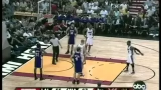 Dwyane Wade 40 pts,11 ast,5 blk,4 stl, season 2006/07 heat vs lakers