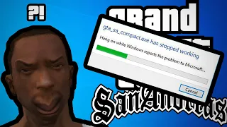 GTA San Andreas - How to fix random crashes Windows 10 / WORKING 2021