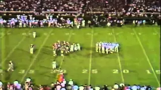 1985 Alabama at Georgia football - crazy final minute