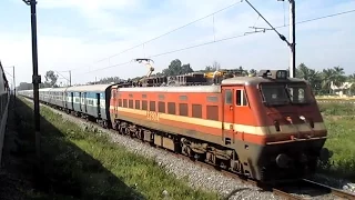 Indian Railways : FAST & FURIOUS Part 1 : Train Crossing & Overtakes : Chennai - Jolarpettai Section