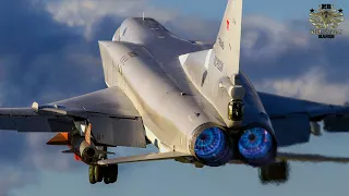 Incredible Ability!! Tu-22M3 Russian Supersonic Long-range Strategic Bomber
