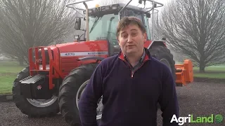 AgriLand meets a hedge-cutting contractor...with well over 30,000 hours on an MF 4270