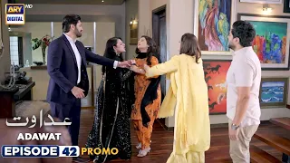 New! Adawat Episode 42 | Promo | ARY Digital