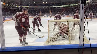 Petes@Generals pre-game warm up