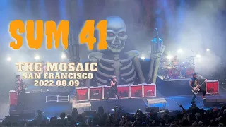 [Live] Sum41 - Underclass Hero @The Mosaic San Francisco 2022.08.09