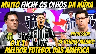 🚨👉PROFESSOR UNZELTE "O GALO FAZ BEM AOS OLHOS" ANALISE ROSÁRIO 0 X 1 ATLÉTICO MG na ESPN