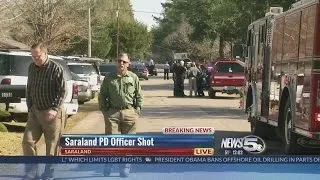 Officer Shot in Saraland, Suspect in Custody