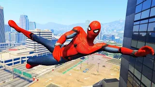 Spider-Man Ragdolls Epic Fails | GTA 5 Euphoria Physics Funny Moments Part.18