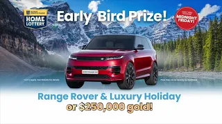 Early bird deadline for the RMH Home Lottery is midnight Friday!