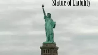Dancing statue of liberty.