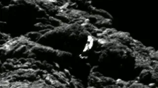 Philae reveals water ice on Comet 67P/Churyumov-Gerasimenko