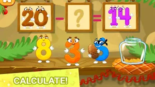 Counting numbers with the Squirrel | Learn to count numbers 1-20 | GoKids