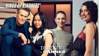 Willem Dafoe, Margaret Qualley, Hunter Schafer, Mamoudou Athie, & Hong Chau Talk 'Kinds of Kindess'