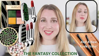 GUERLAIN HOLIDAY: The Fantasy Collection: Glittery Tiger Quad, Rouge G Cases & Lipsticks, Meteorites