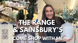 Home Decor Update and Come Shop With Me at The Range & Sainsbury’s! February 2024