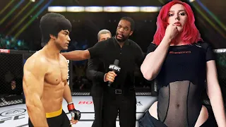 UFC 4 | Bruce Lee vs. Kate Clapp (EA Sports UFC 4)