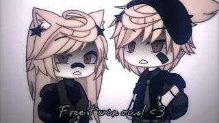 [☁️] ‘’Free twin ocs!’’ •//• Part 1 •//• Credit required!! [☁️]