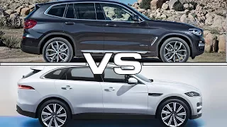 2018 BMW X3 vs 2016 Jaguar F-Pace