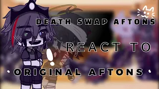 DEATH SWAP AFTONS React To ORIGINAL AFTONS [EVAN/C.C AFTON)] 1/5