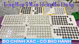 Tổng Hợp 5 Mẫu Đồng Hồ Đo Áp Cho Van Súng PCP | Đồng Hồ Cricket - Superwell - WA - Đầu Trâu