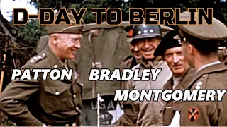 GEORGE STEVENS - D-DAY TO BERLIN - EXCELLENT COLOR FOOTAGE