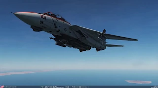 Применение вооружения воздух-земля на F-14B "Tomcat" в DCS World