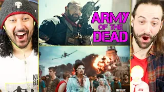 Zack Snyder's ARMY OF THE DEAD Teaser TRAILER REACTION!! (Breakdown | Review | Explained | Zombies)