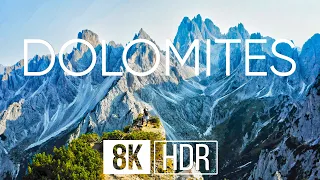 Dolomite Mountains in 8K HDR 60p 🇮🇹