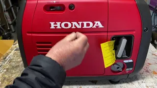 groupe électrogène Honda EU22I présentation et installation dans le camping-car