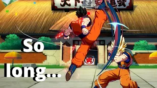 Adult Gohan is Playing Season 1 of DBFZ again...