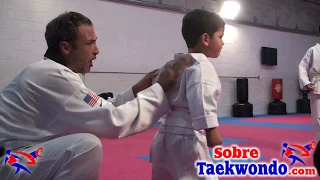 Wonderful Taekwondo class for children with 5 to 11 years old