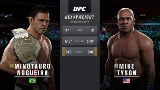 Mike Tyson Career Mode Part 22 vs Nogueira I